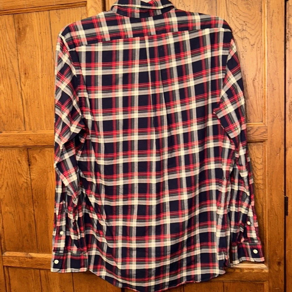 RALPH LAUREN🐎Button Down PLAID SHIRT Mens XL